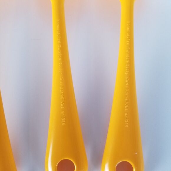 x4 VINTAGE Hammarplast Serving Spoons Modern Danish Sweden Design 1365 1366 - Picture 10 of 12